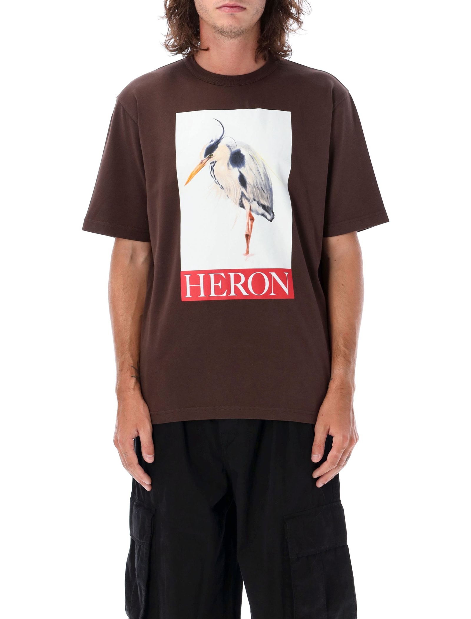 HERON PRESTON HERON BIRD PAINTED TEE