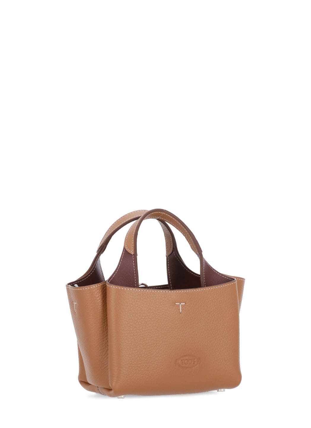 Shop Tod's Micro Bag In Brown