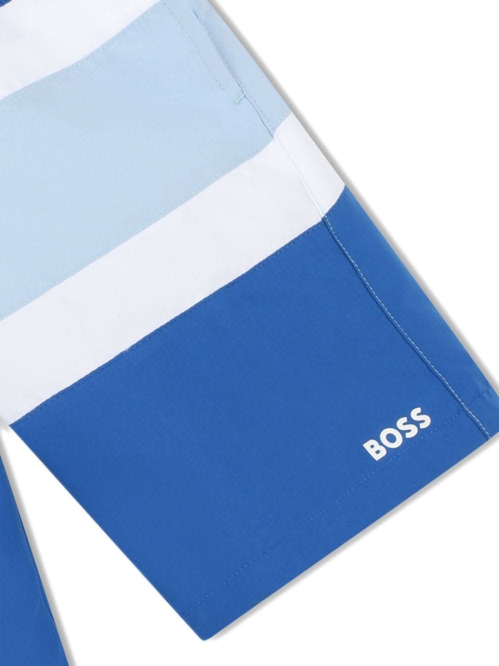 Shop Hugo Boss Costume Da Bagno A Righe In Blue