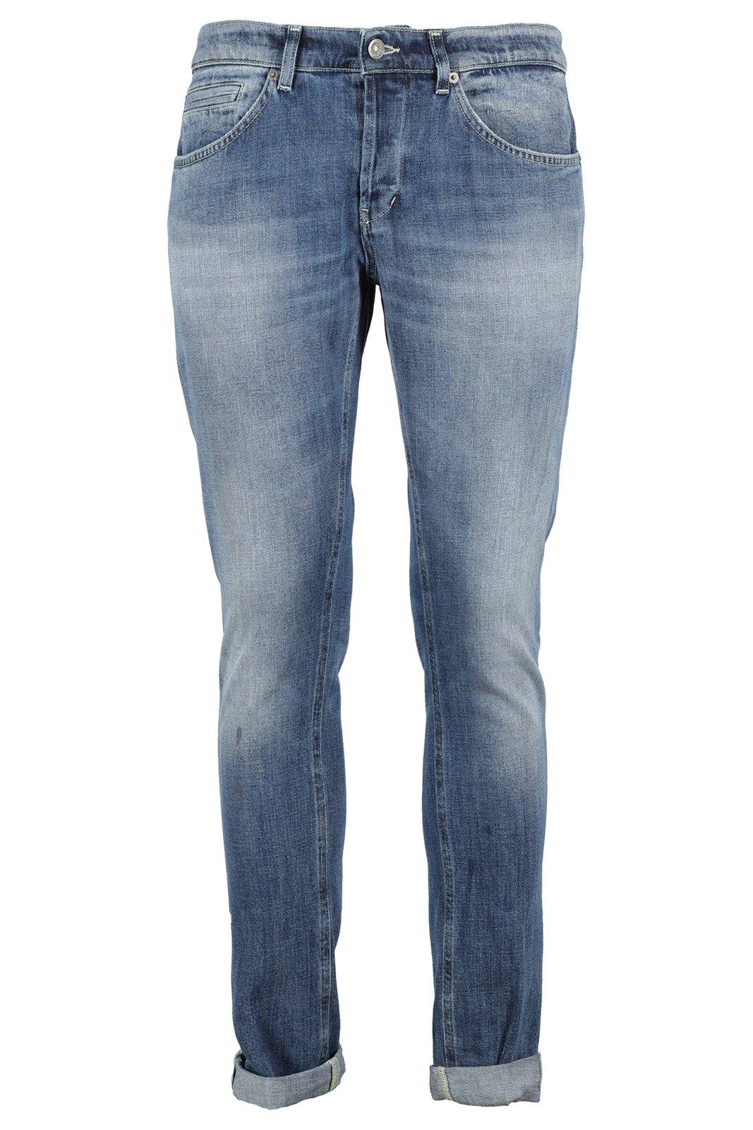 Shop Dondup Mid-rise Slim-cut Jeans