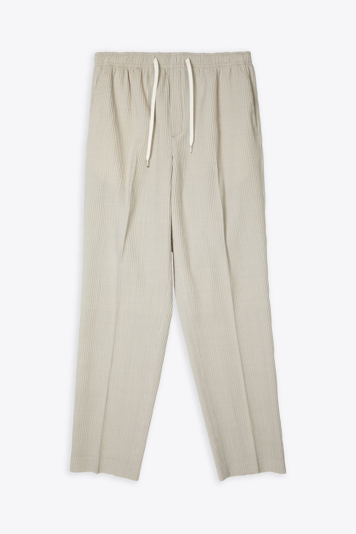 Cellar Door Alfred Coulisse Beige wool weave tapered pant - Alfred coulisse