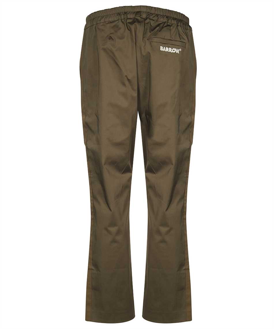 Barrow Elasticated-waist Chino Trousers In Green