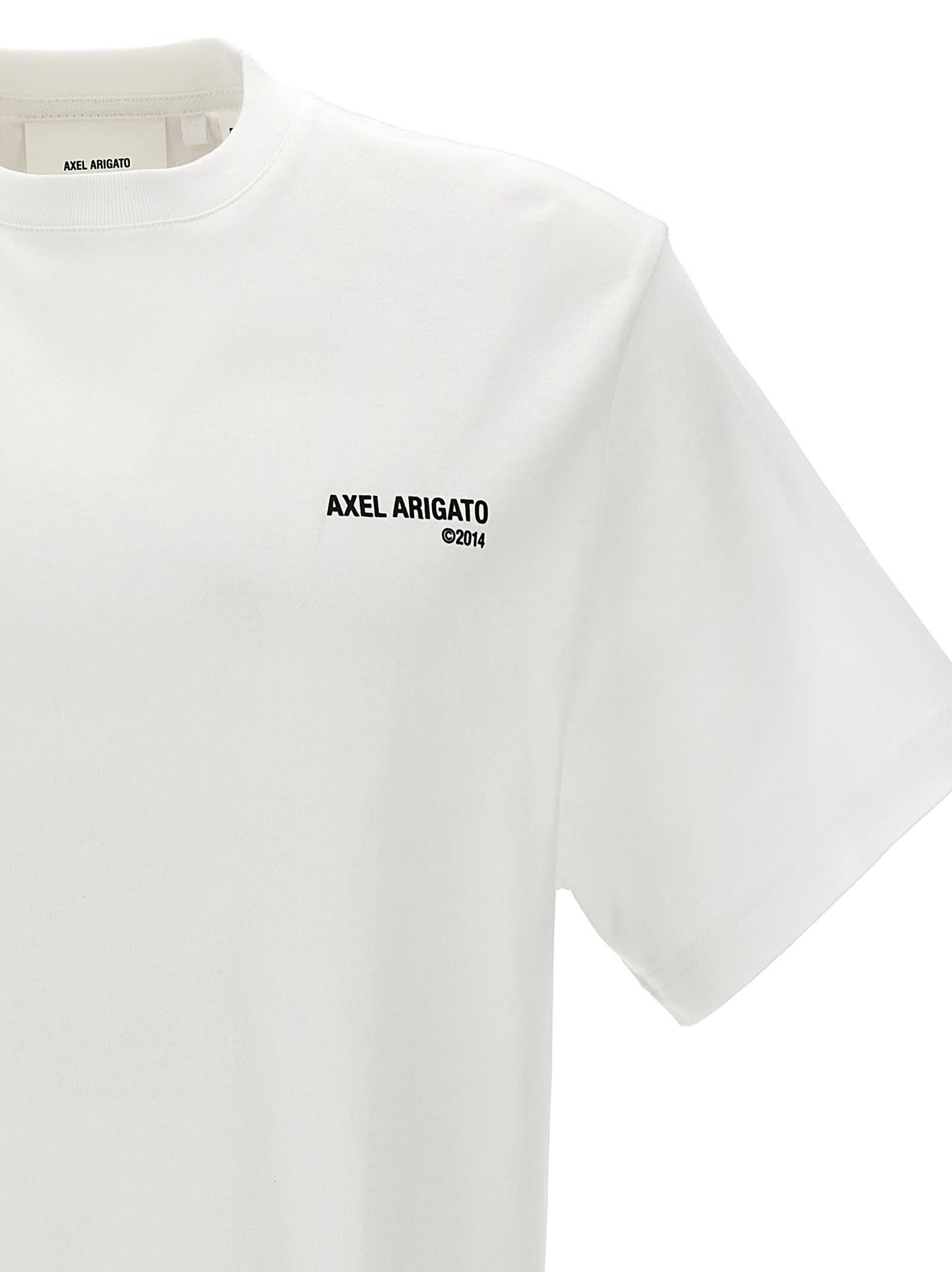 Shop Axel Arigato Legacy T-shirt In White