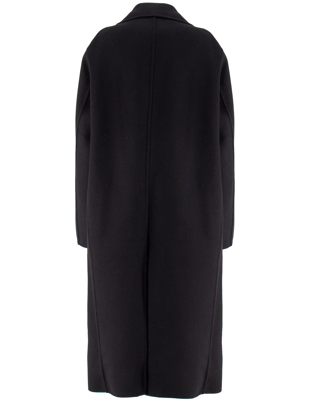 Shop Fabiana Filippi Coat In Nero