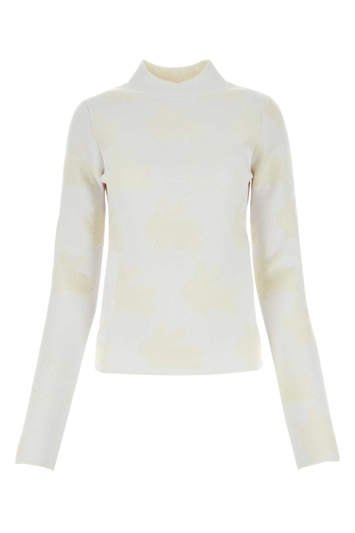 J.W. Anderson Embroidered Stretch Polyester Blend Sweater