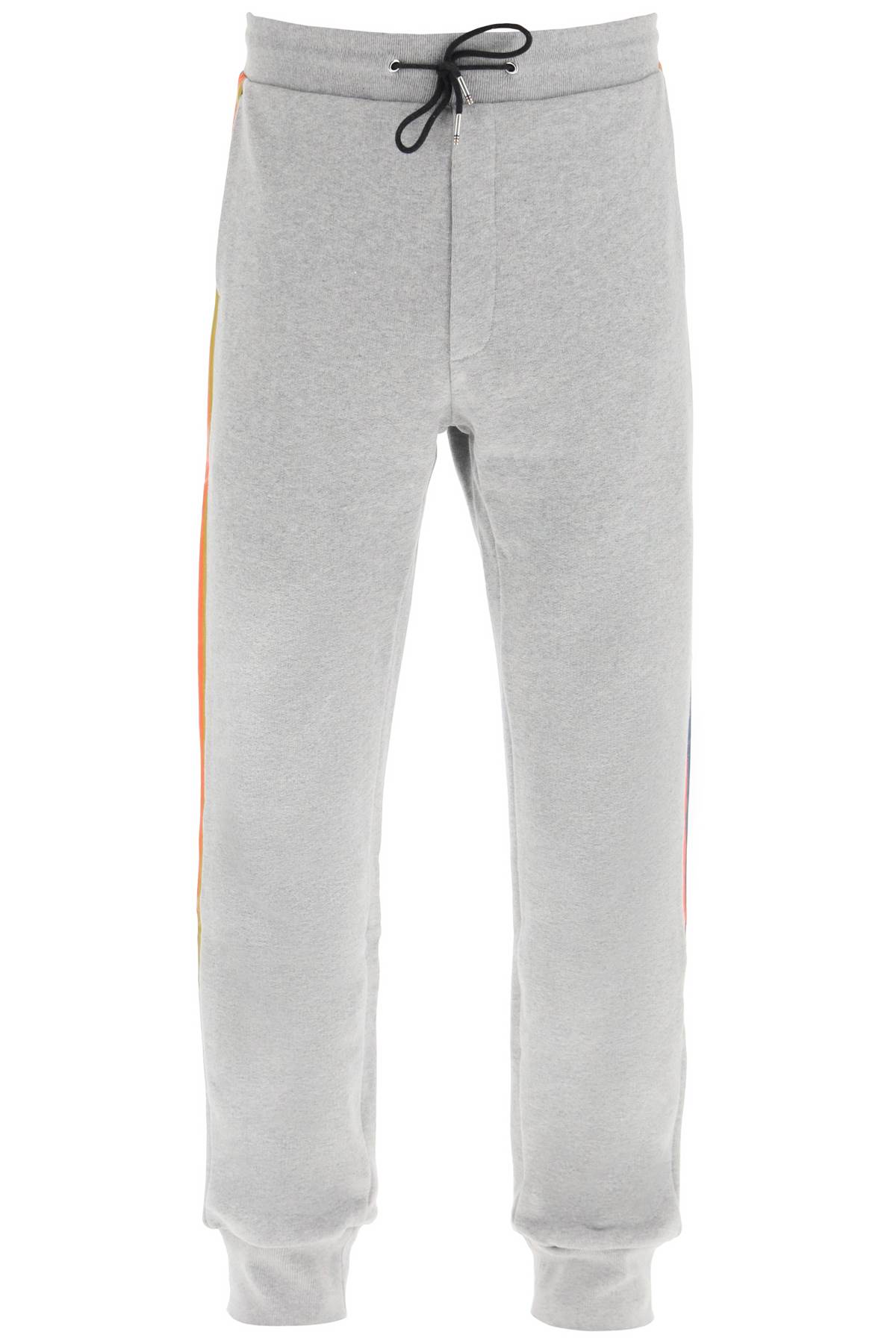 Paul Smith Cotton Jogger Pants With artist Stripe Side Bands