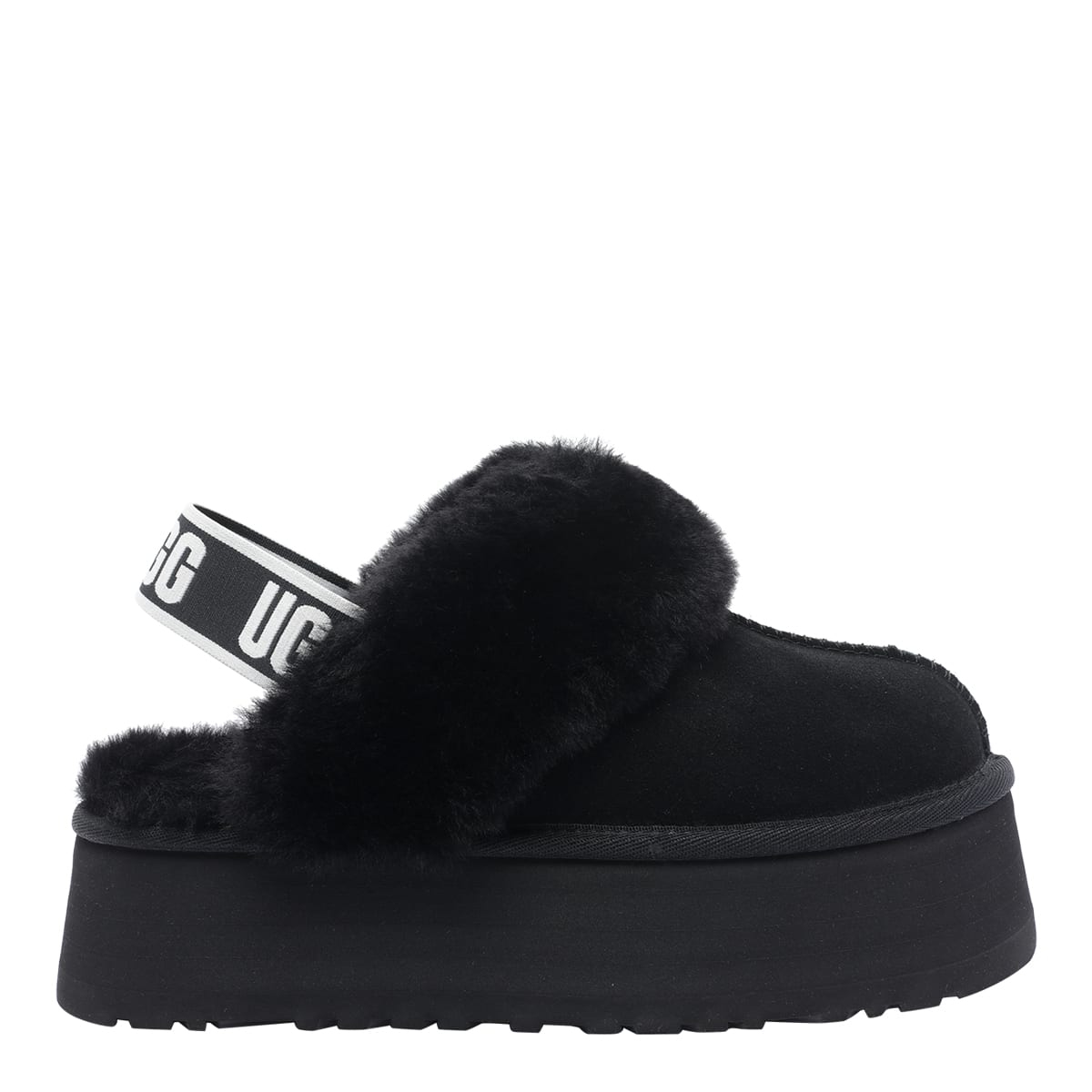 Ugg Funkette Sliders In Black