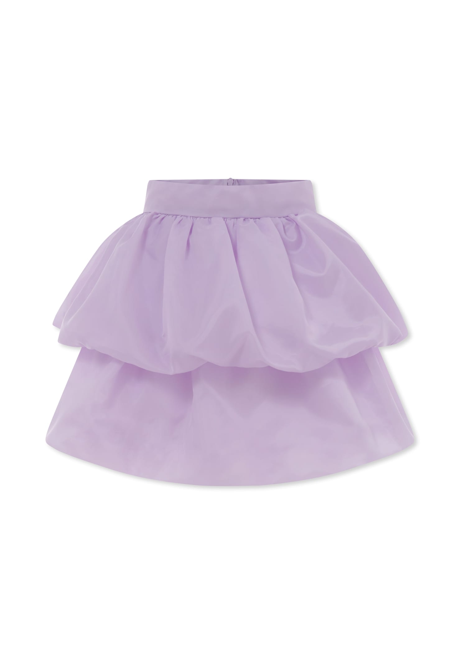 Caroline Bosmans Flared Skirt In Purple