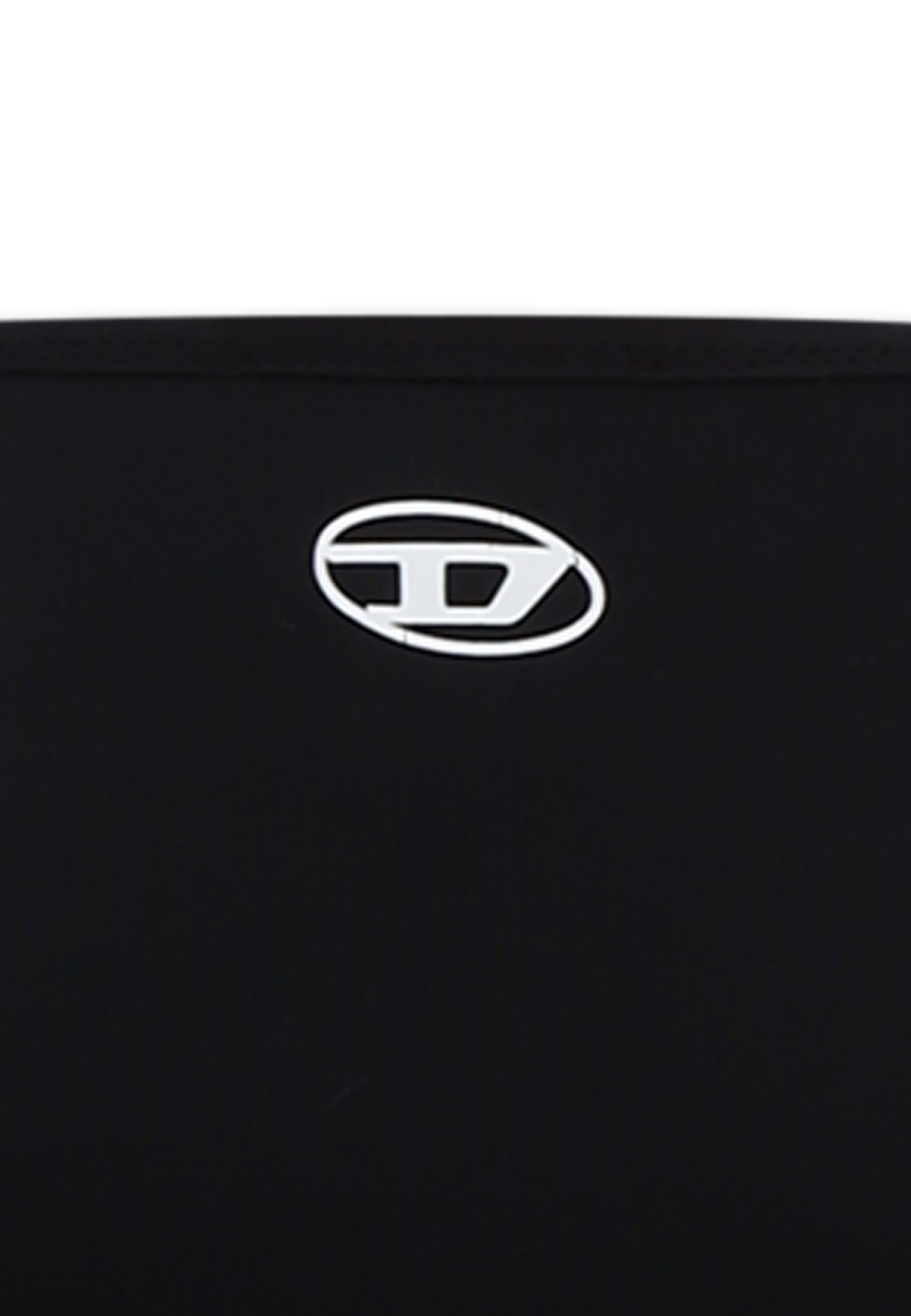 Diesel Black Bikini For Girl With Logo In Black