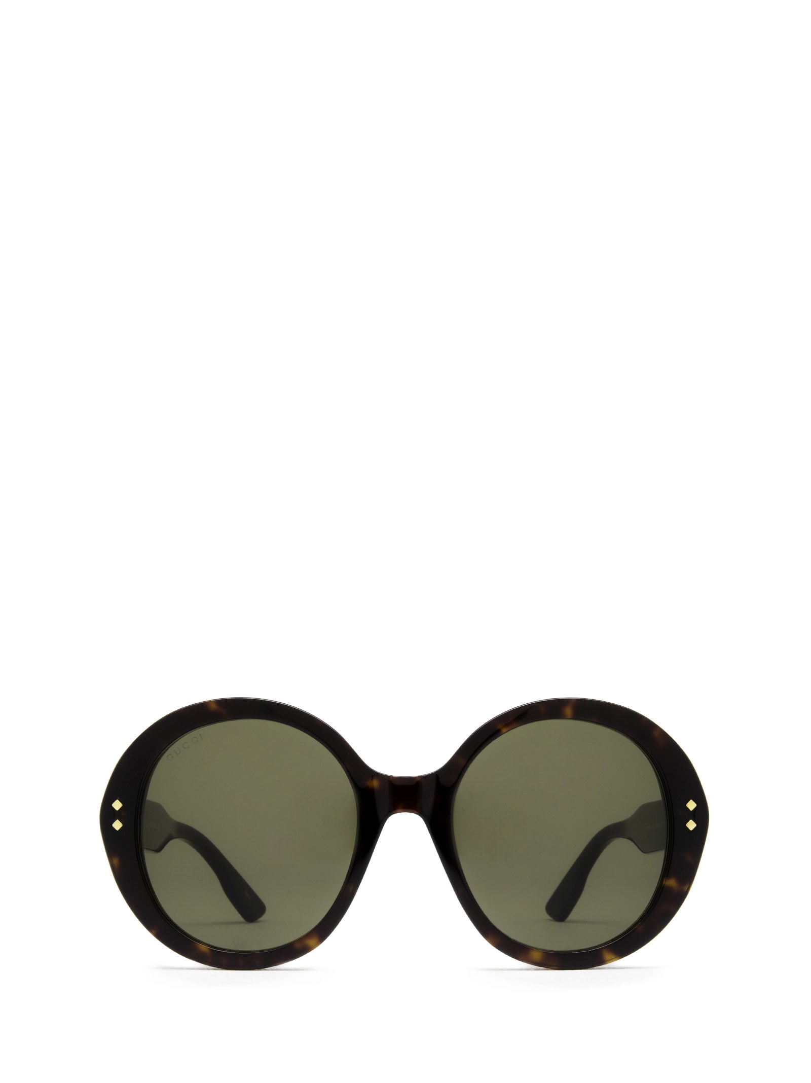 Shop Gucci Gg1081s Havana Sunglasses