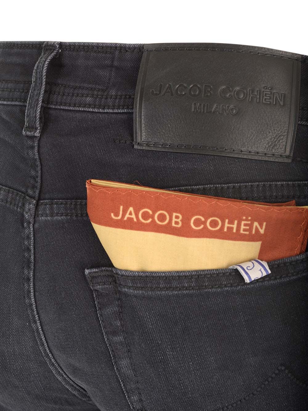 Shop Jacob Cohen Nick Slim Fit Jeans In Grey