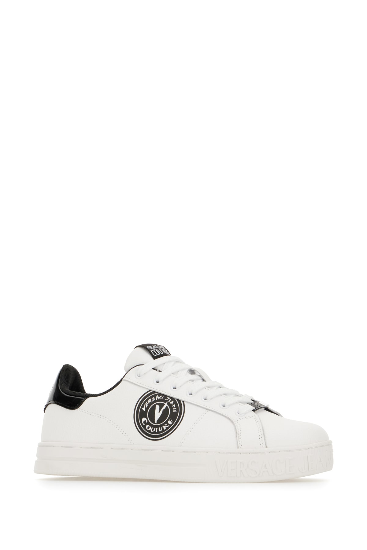 Shop Versace Jeans Couture Sneakers In White