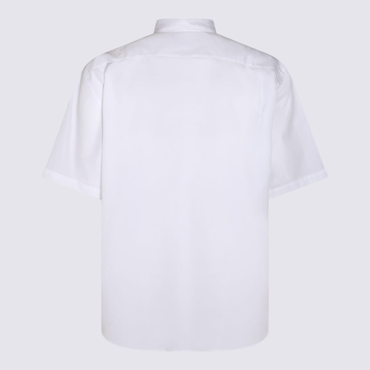 Shop Comme Des Garçons Homme Deux White Cotton Shirt