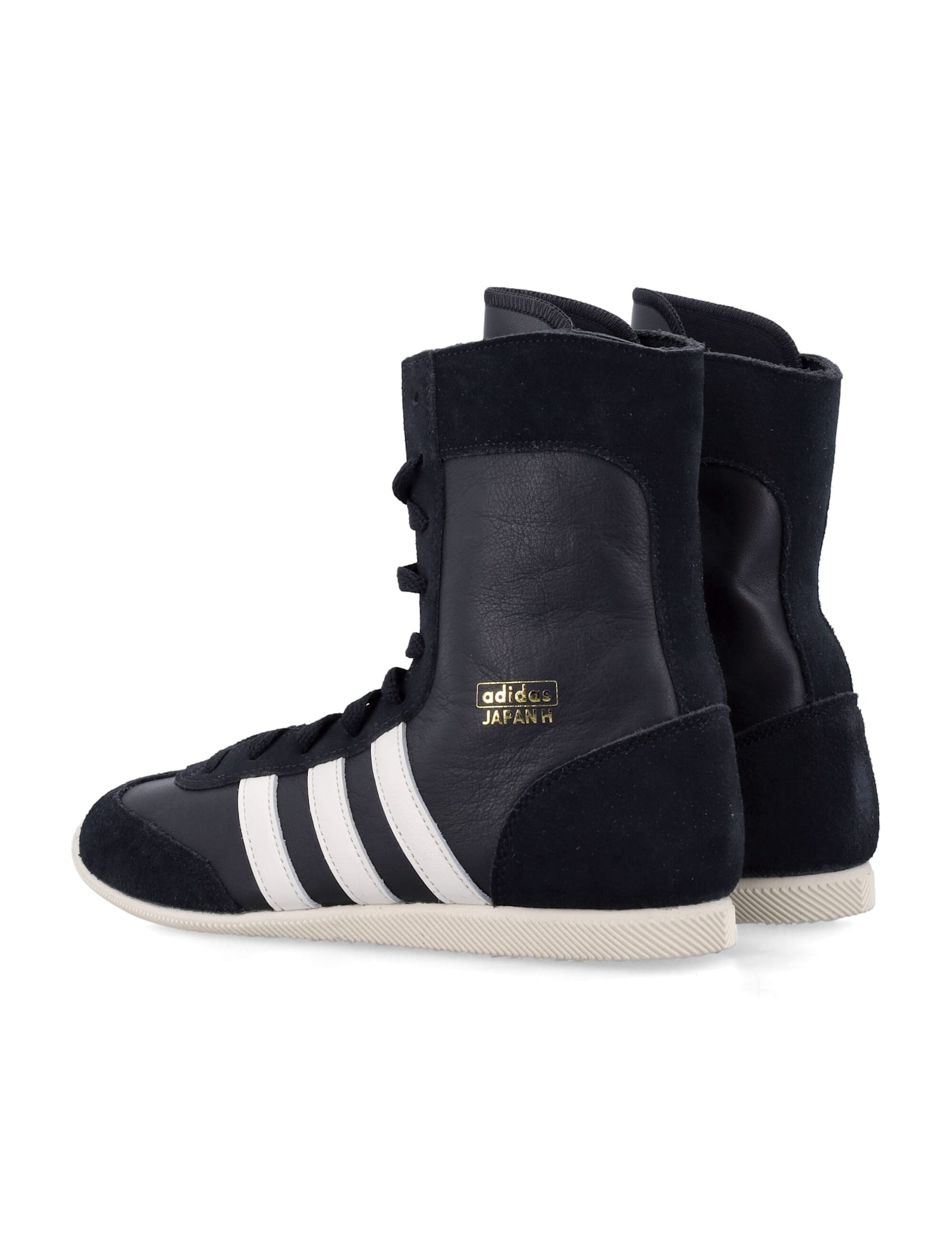 Adidas Originals Japan H High-top Suede Sneakers In Black
