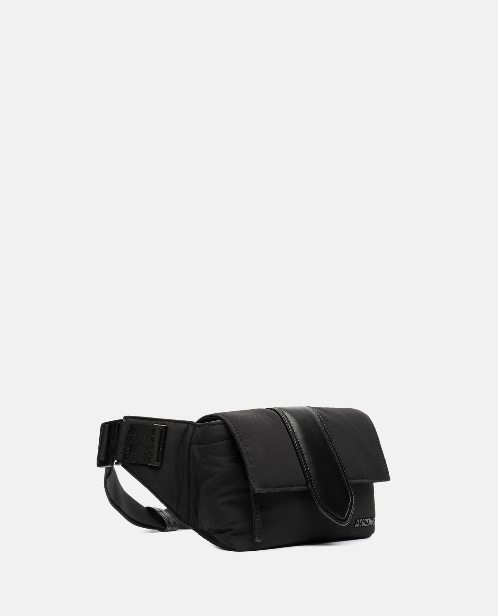 Shop Jacquemus La Banane Bambino Belt Bag In Black