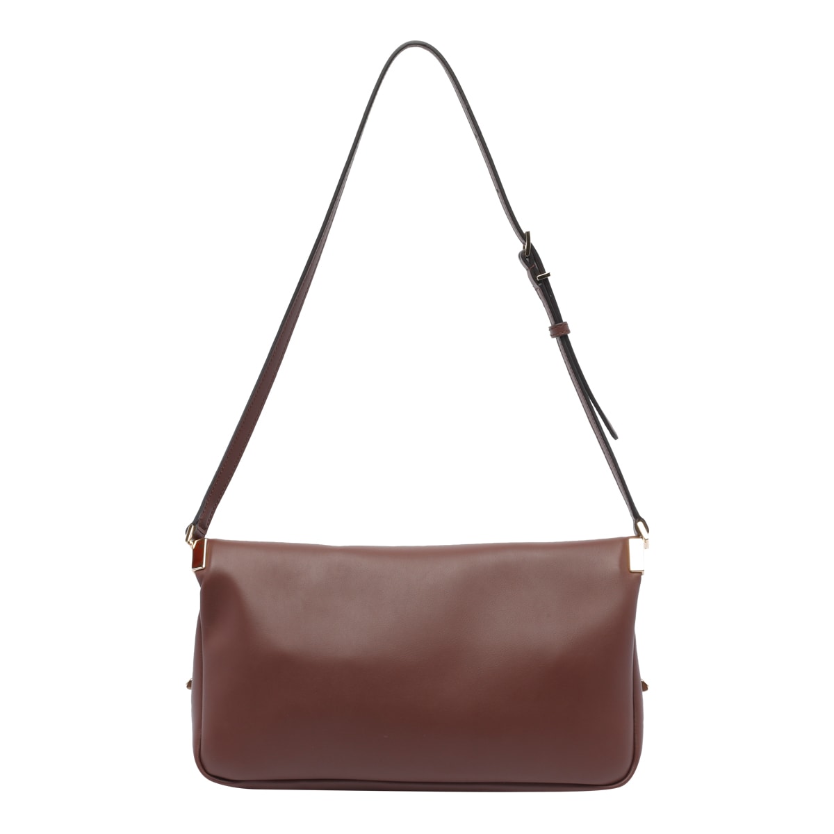 Tod's Small Leather Flap Bag In Brown