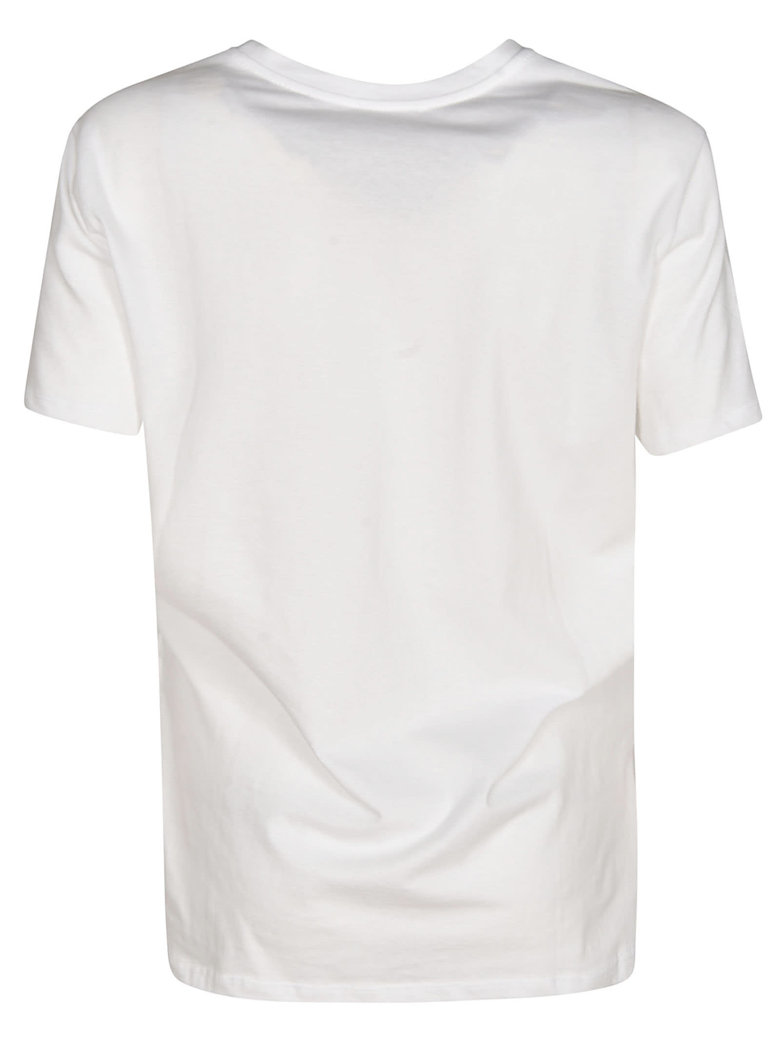 Shop Ermanno Scervino Logo Chest T-shirt In White