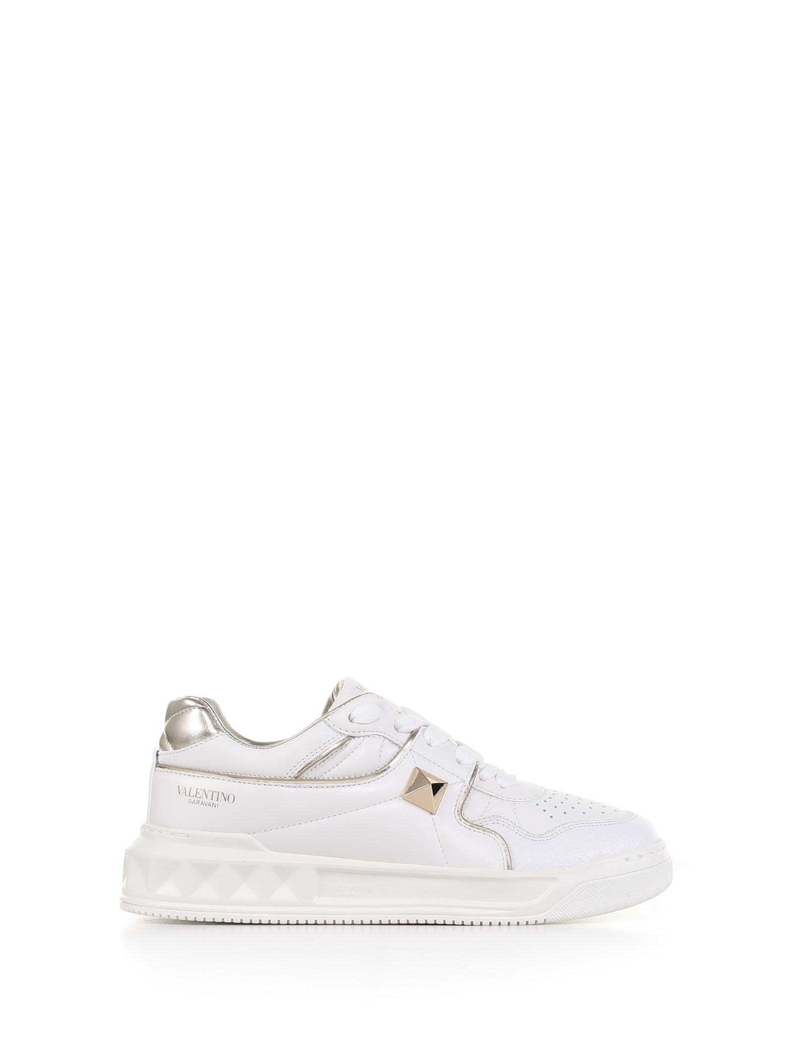 Valentino Sneaker In Leather With Studs