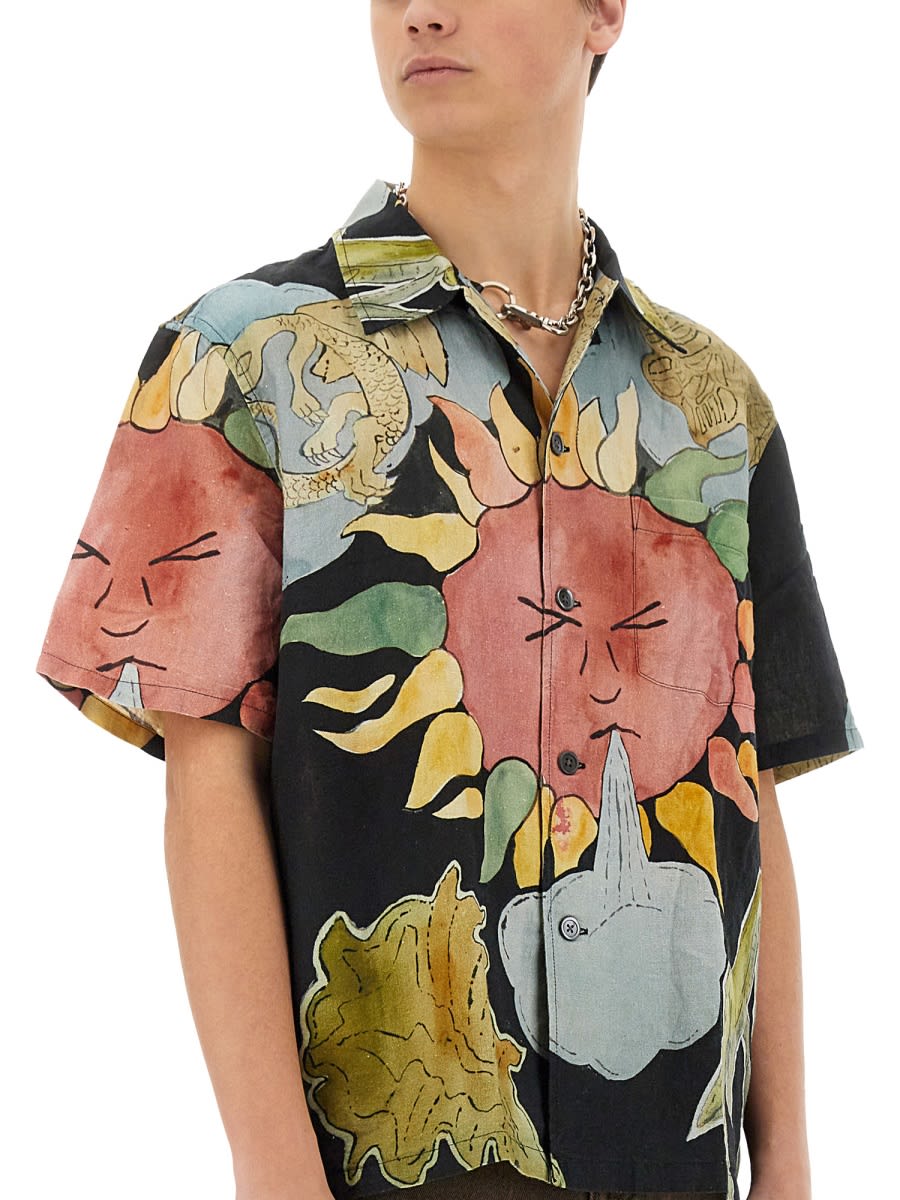 Shop Our Legacy Box Shirt In Multicolour