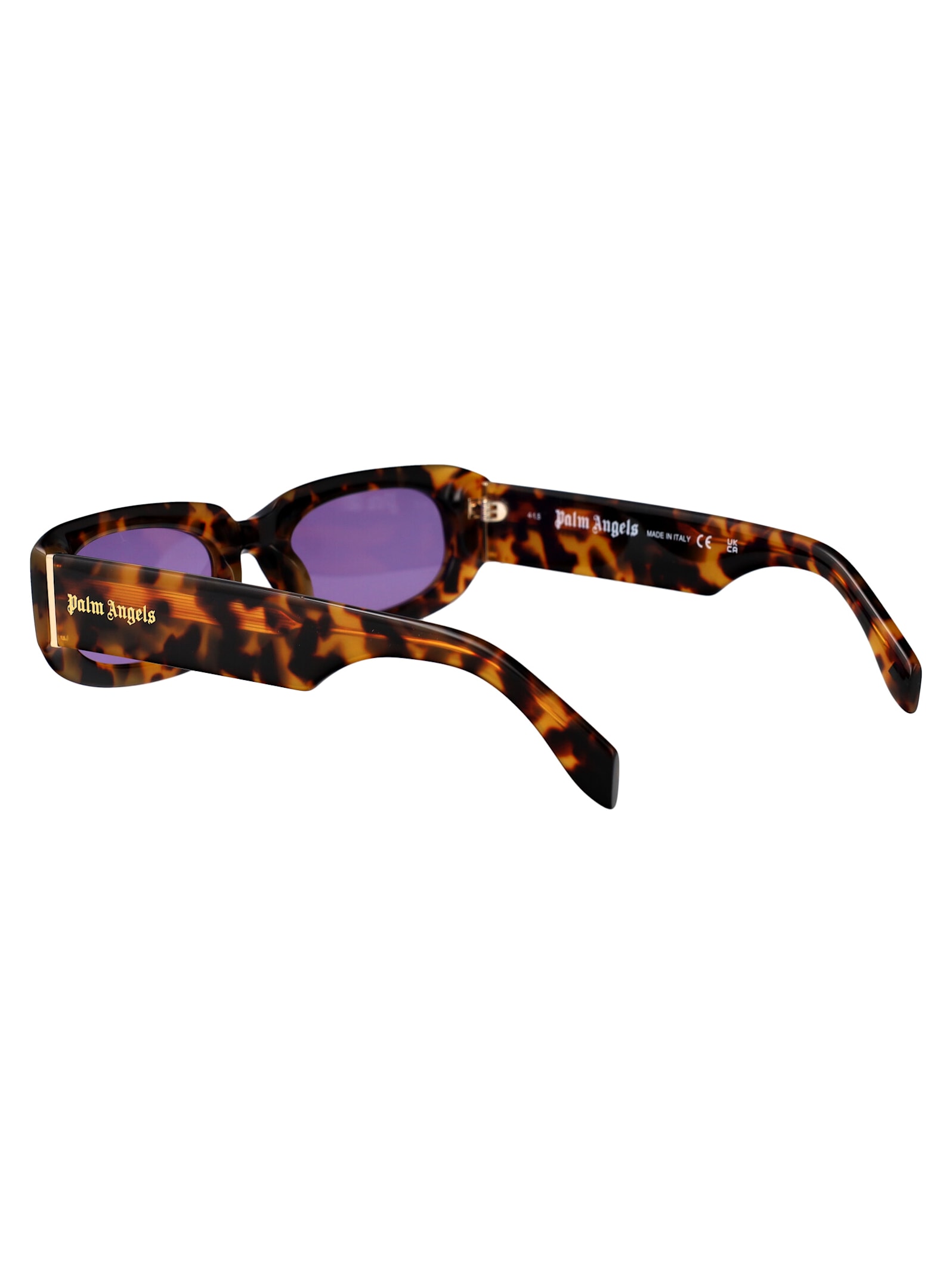 Palm Angels Noah Sunglasses In Havana Purple