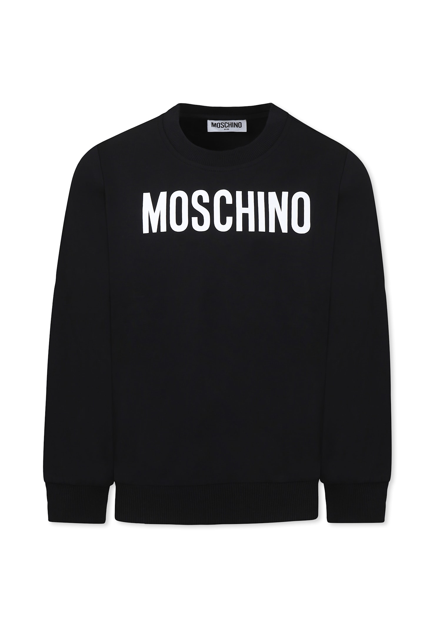 Moschino Kids Logo Printed Crewneck Tracksuit