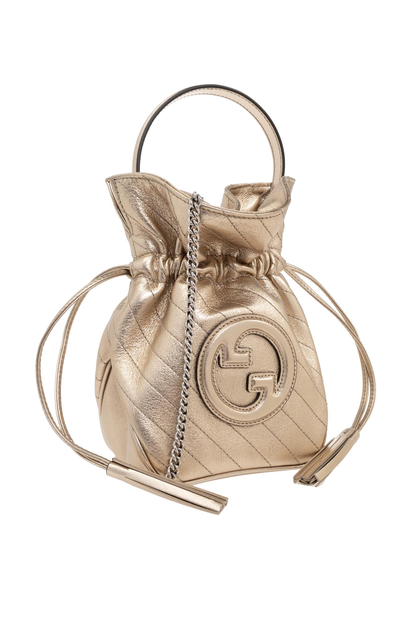 Shop Gucci Blondie Mini Bucket Shoulder Bag