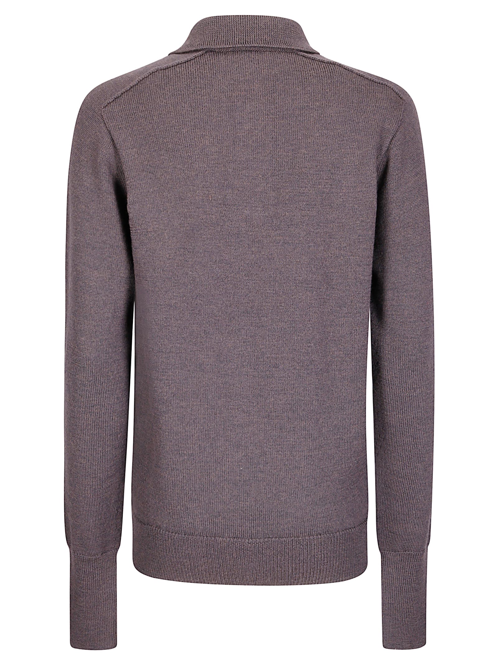 Studio Nicholson Polo Jumper Sweater In Brown