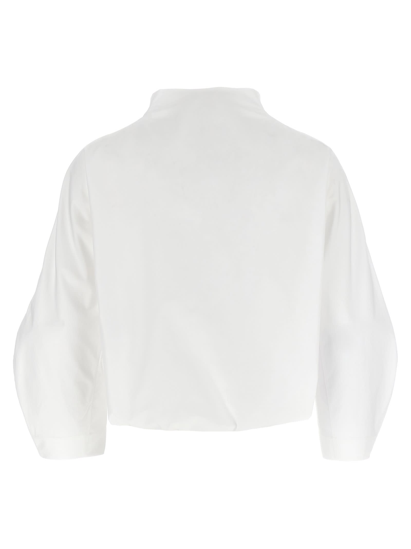 Givenchy White Puff Shirt In White