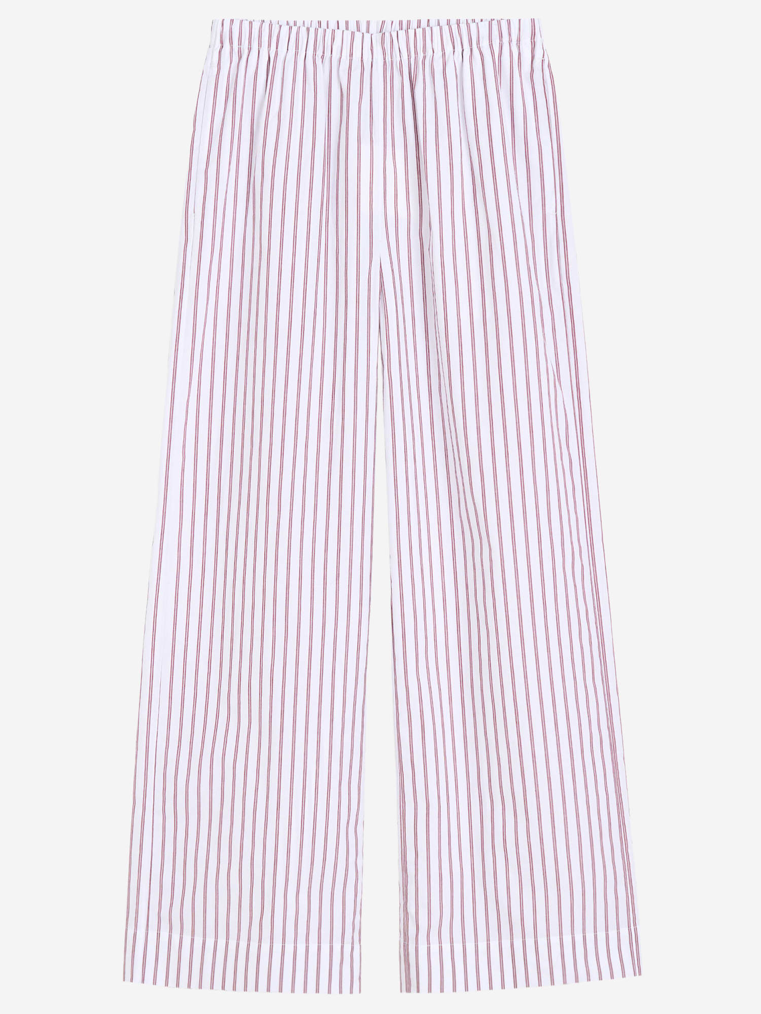By Malene Birger Cabello Striped Wide-leg Trousers