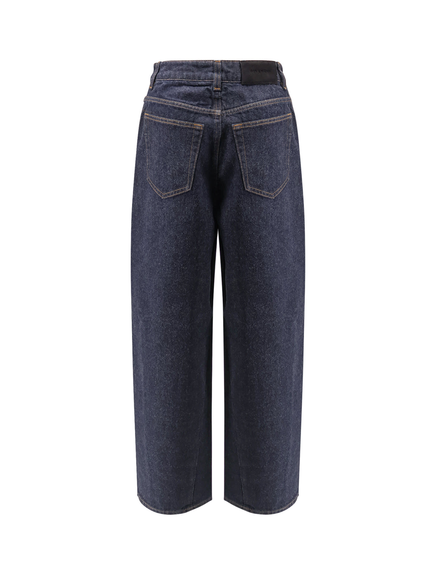 Givenchy Twisted Dark Blue Denim Jeans