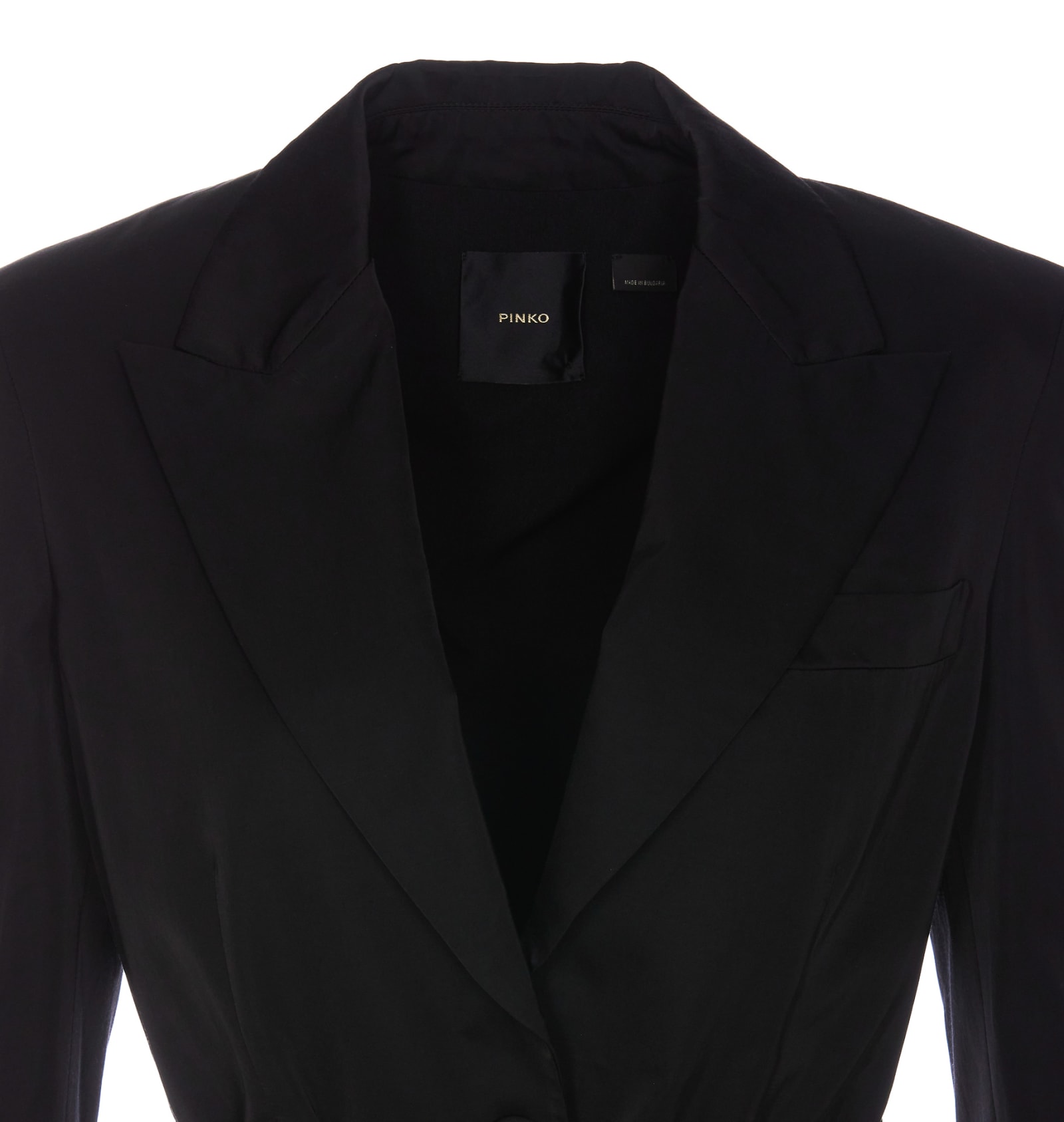 Shop Pinko Goldeneye Blazer In Nero