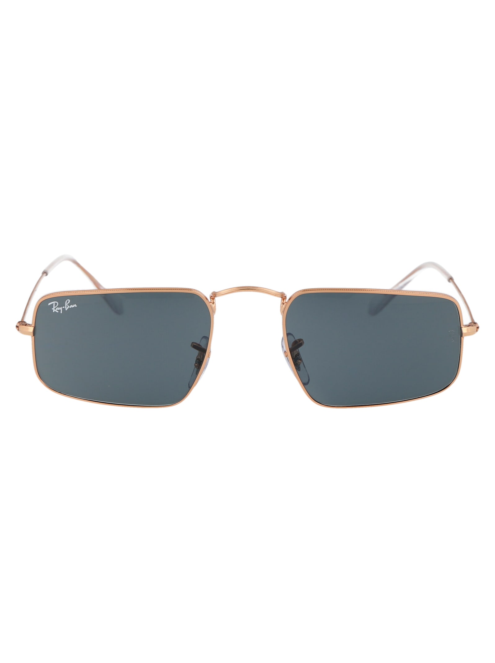 Shop Ray Ban Julie Sunglasses In 9202r5 Rose Gold