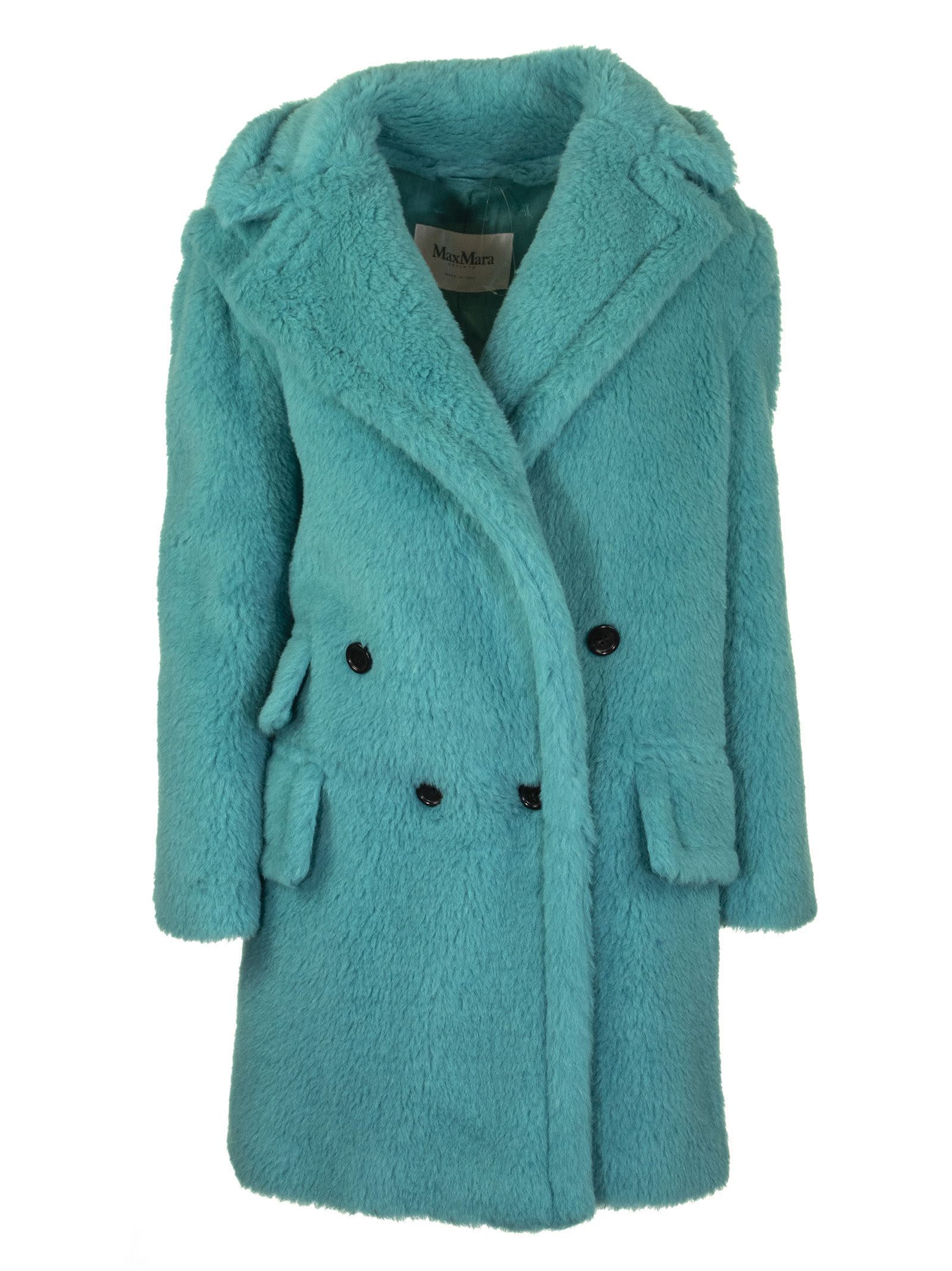 Max Mara Turquoise Coat | Coshio Online Shop