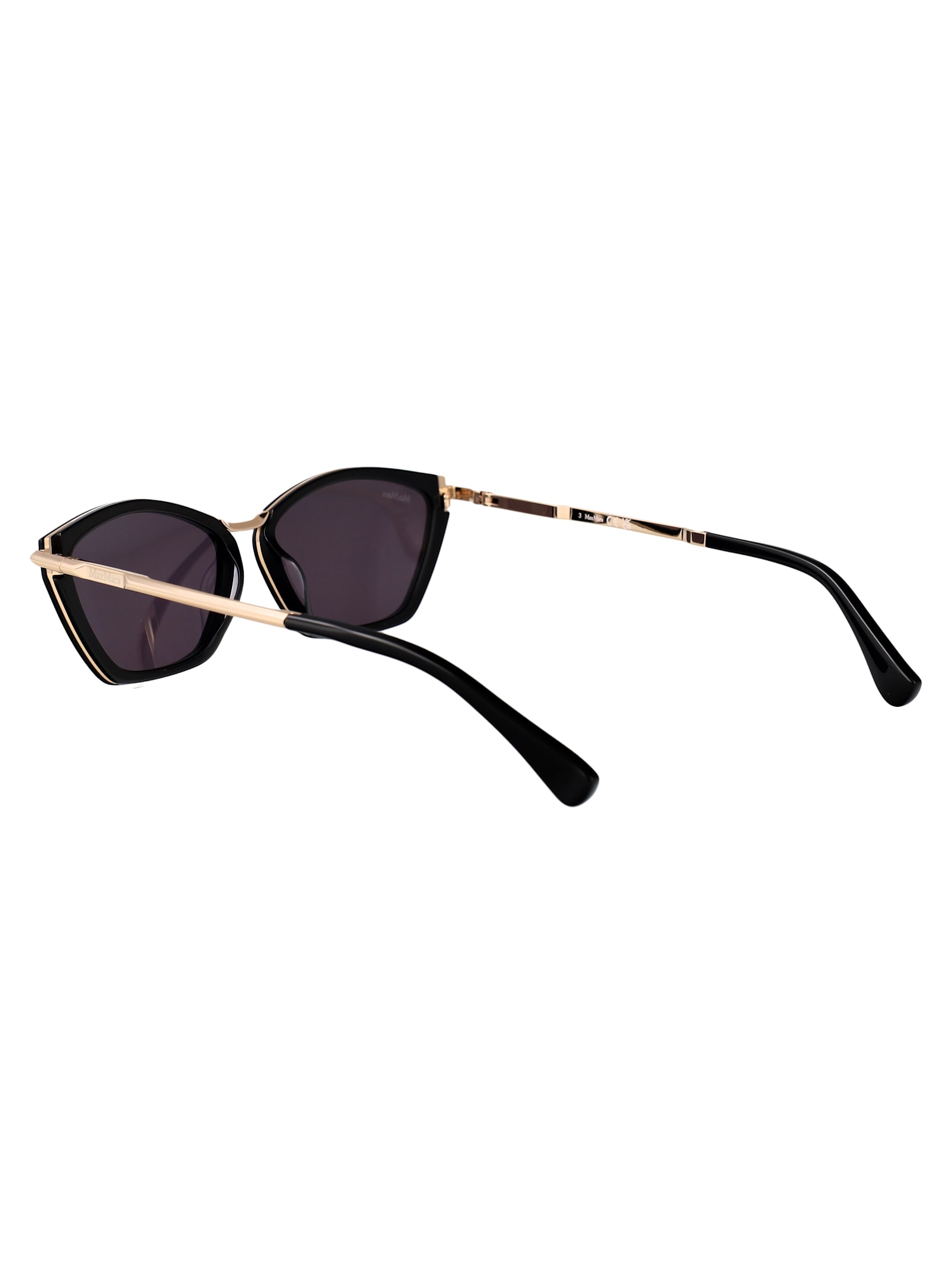 Max Mara Miller7 Sunglasses In Burgundy