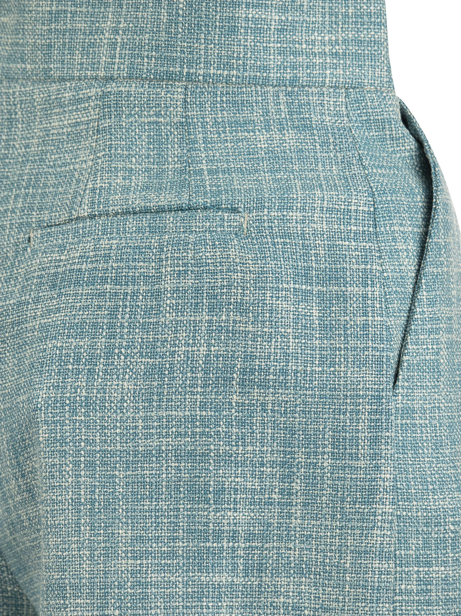 Shop Saulina High-waisted Shorts In Light Blue