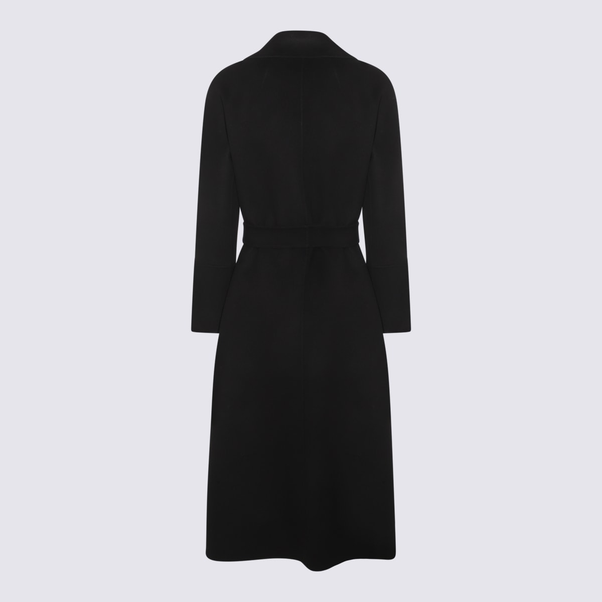 'S MAX MARA BLACK ELISA WOOL COAT