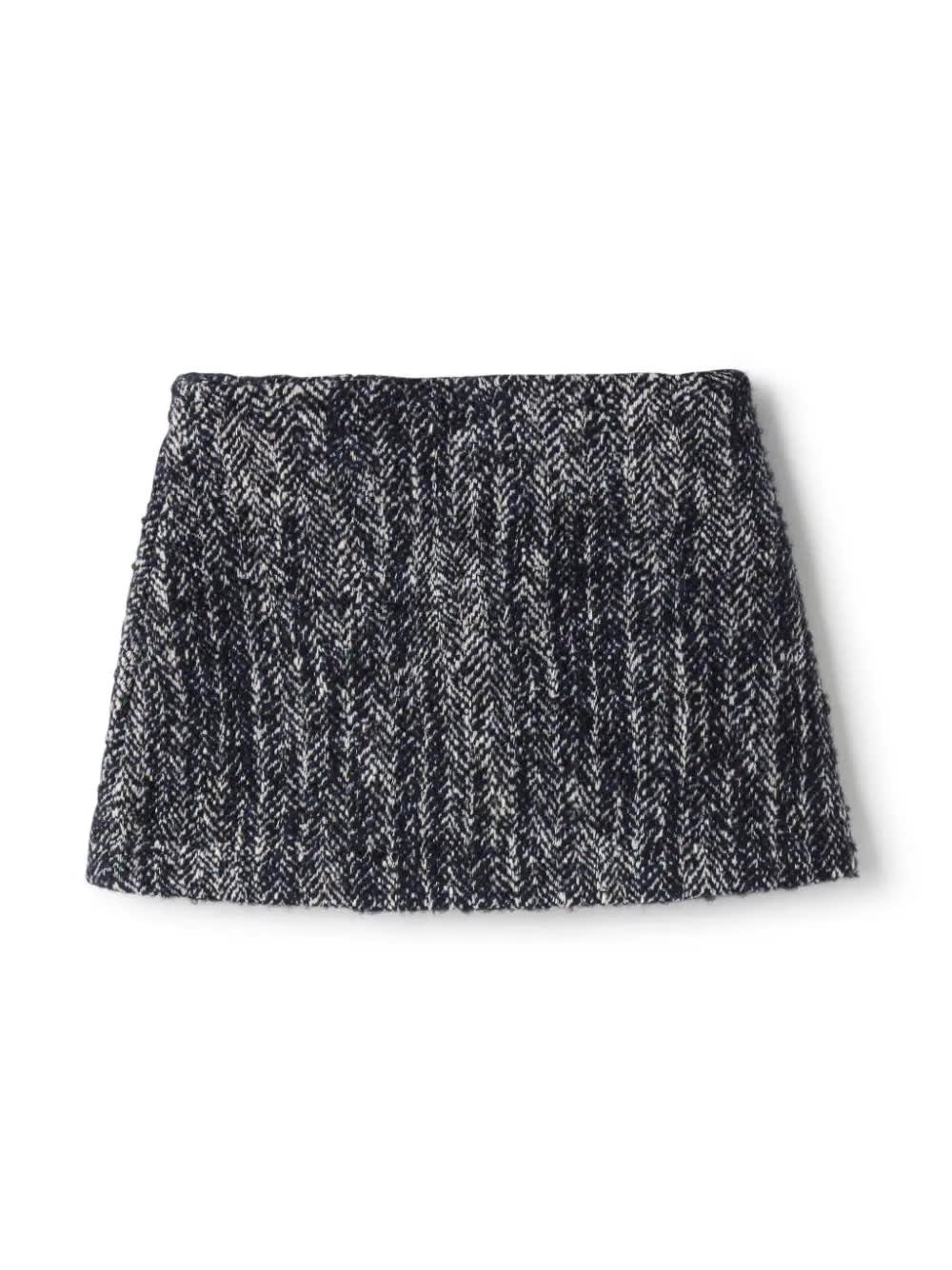 Il Gufo Skirt In Blue