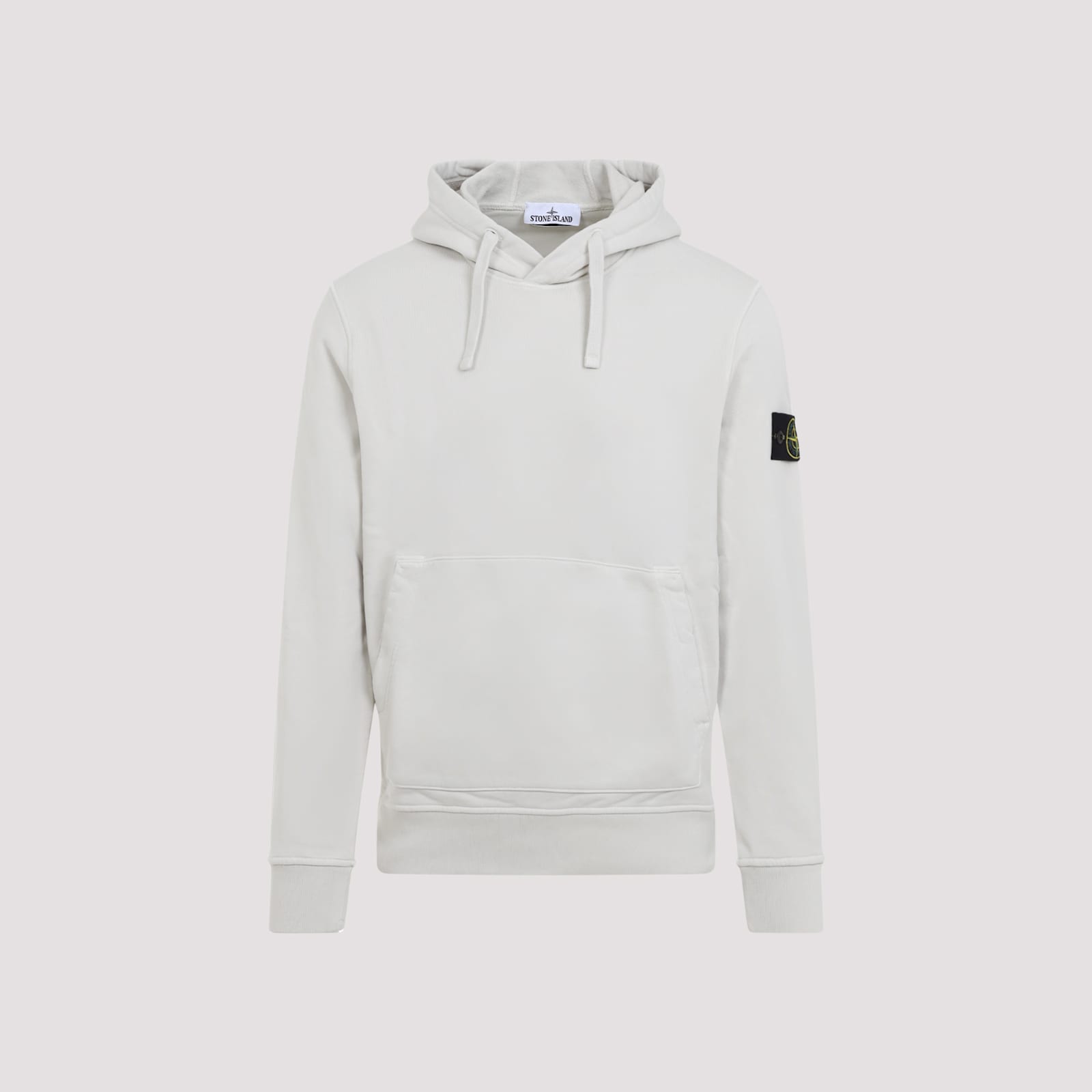 STONE ISLAND COMPASS PATCH DRAWSTRING HOODIE