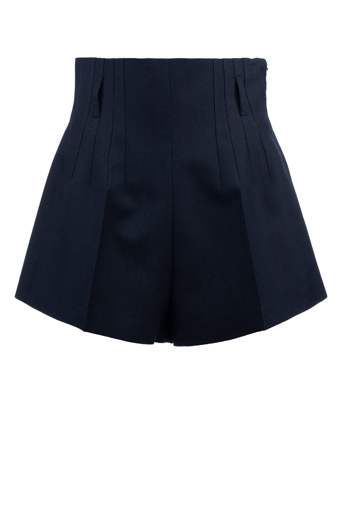 Shop Prada Shorts In Navy