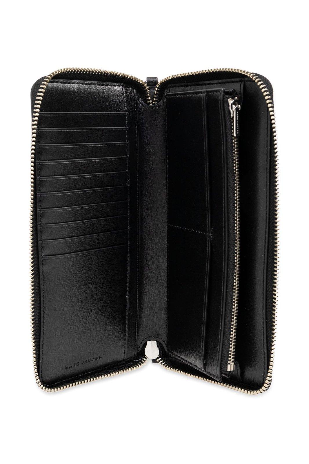 Shop Marc Jacobs The Continental Zipped Wallet In Nero