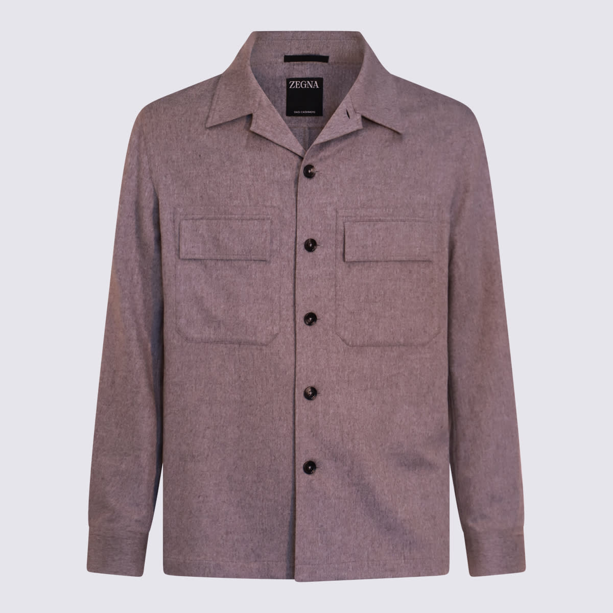 Grey Wool Casual Jacket