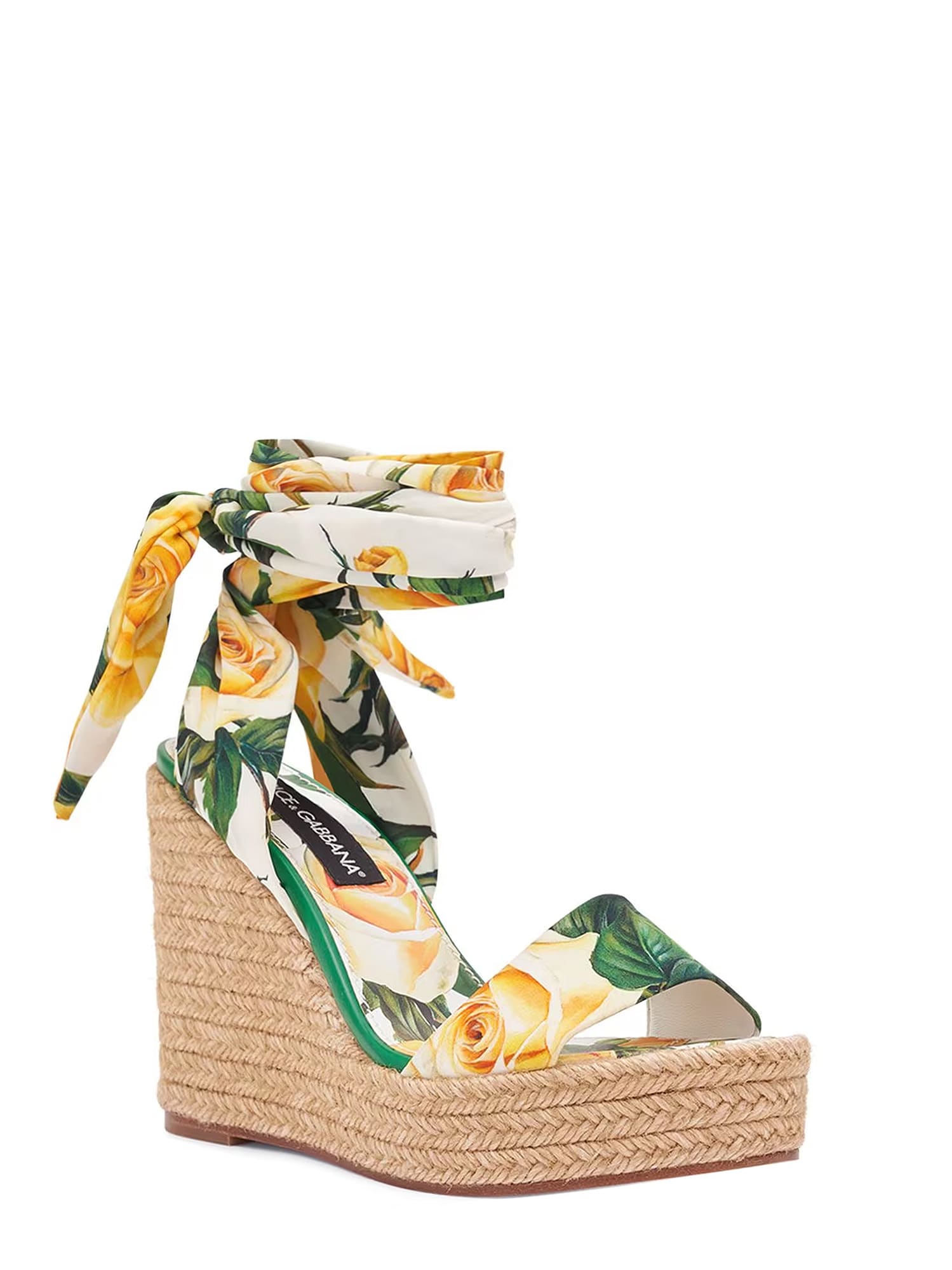 Shop Dolce & Gabbana Wedges In Multicolore