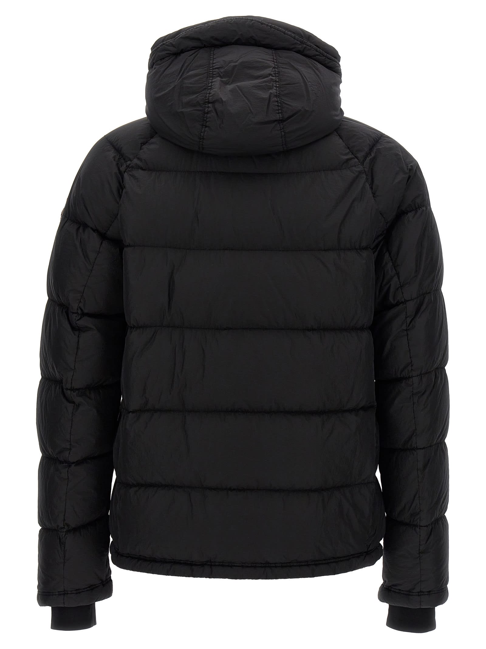 Shop Parajumpers Norton Down Jacket In Black