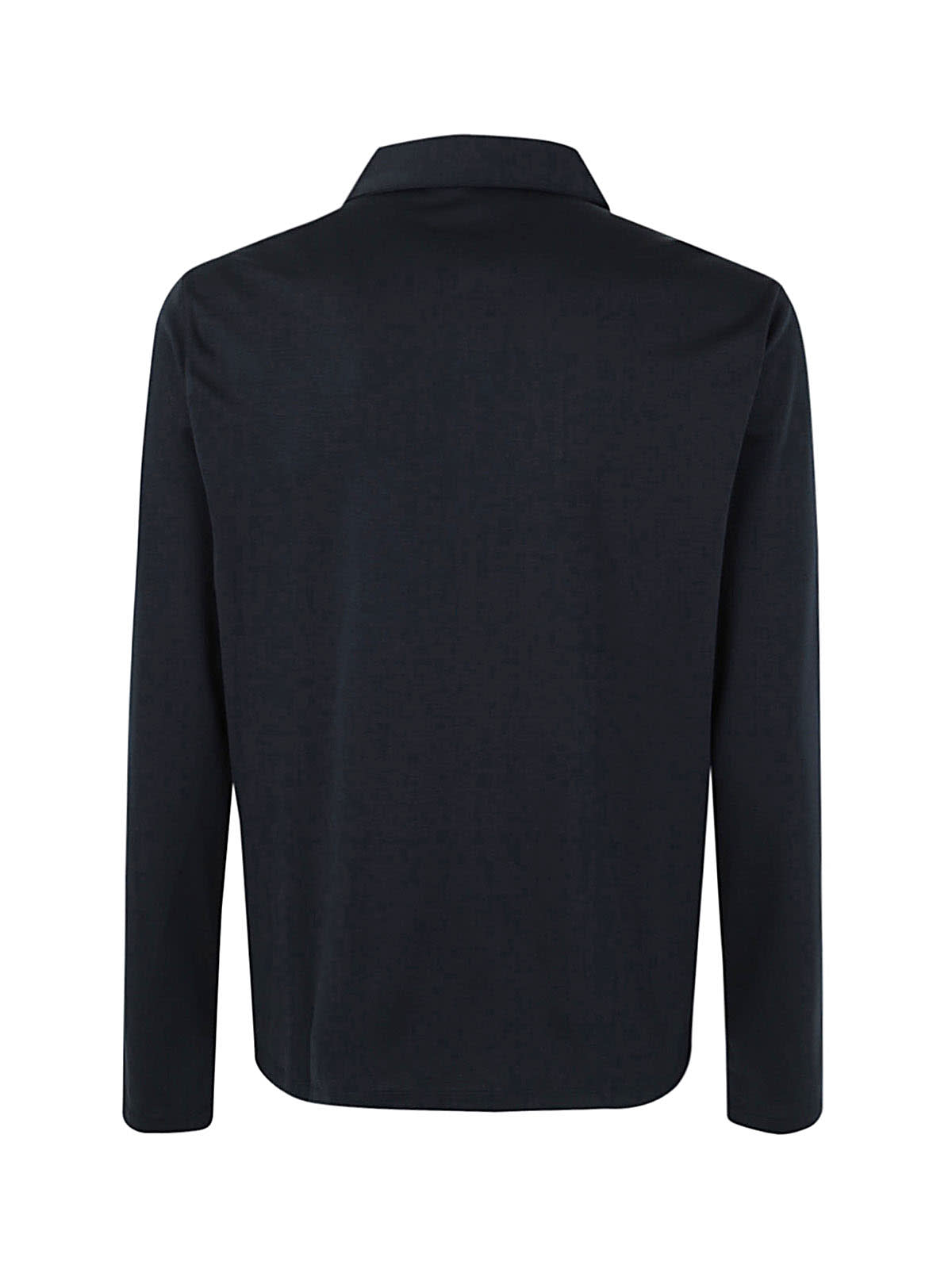 Michael Kors Long Sleeve Sleek Mk Crew Polo In Black | ModeSens