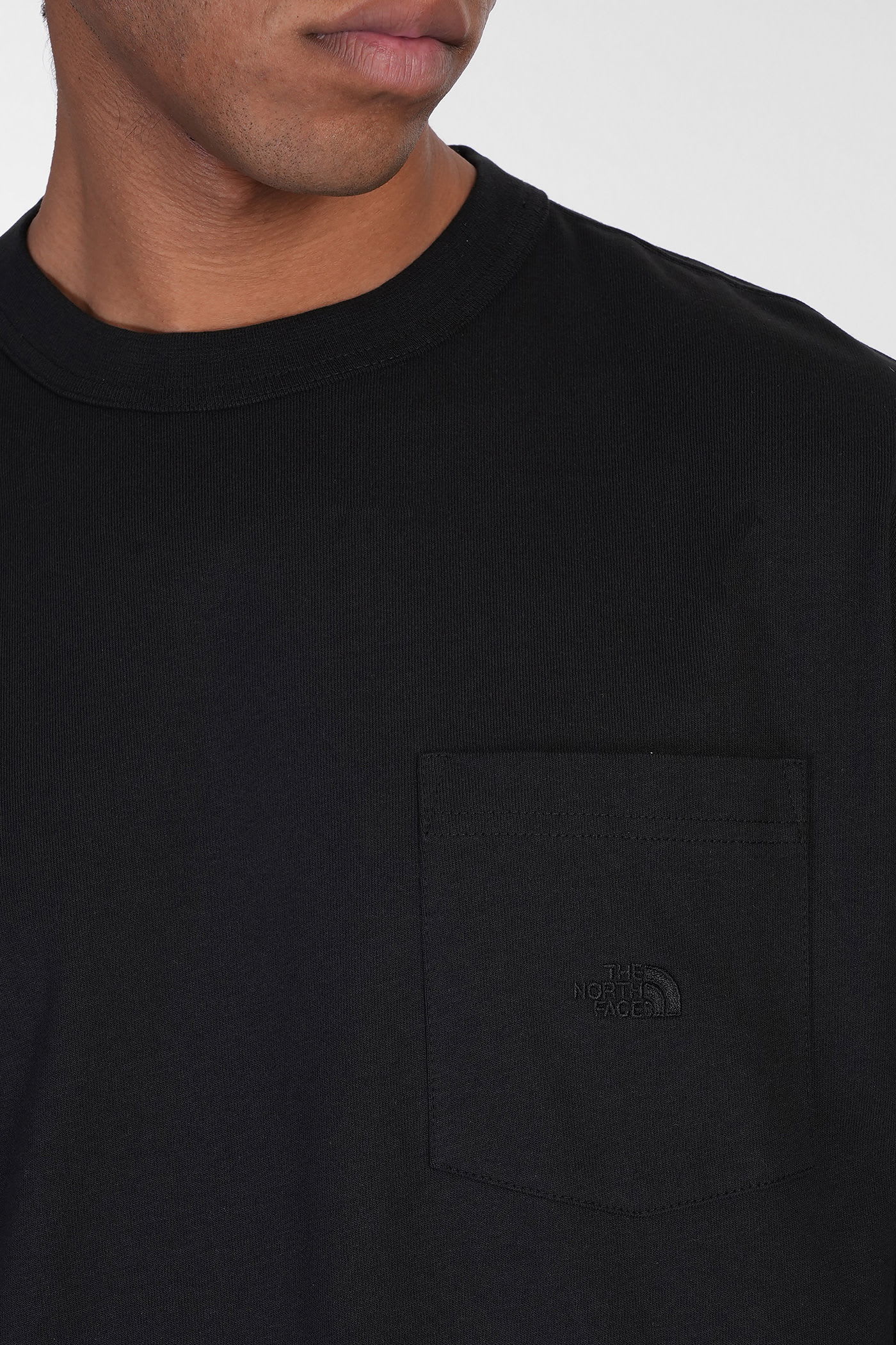 Shop The North Face Ss Dome Relaxed Tee T-shirt In Black Cotton