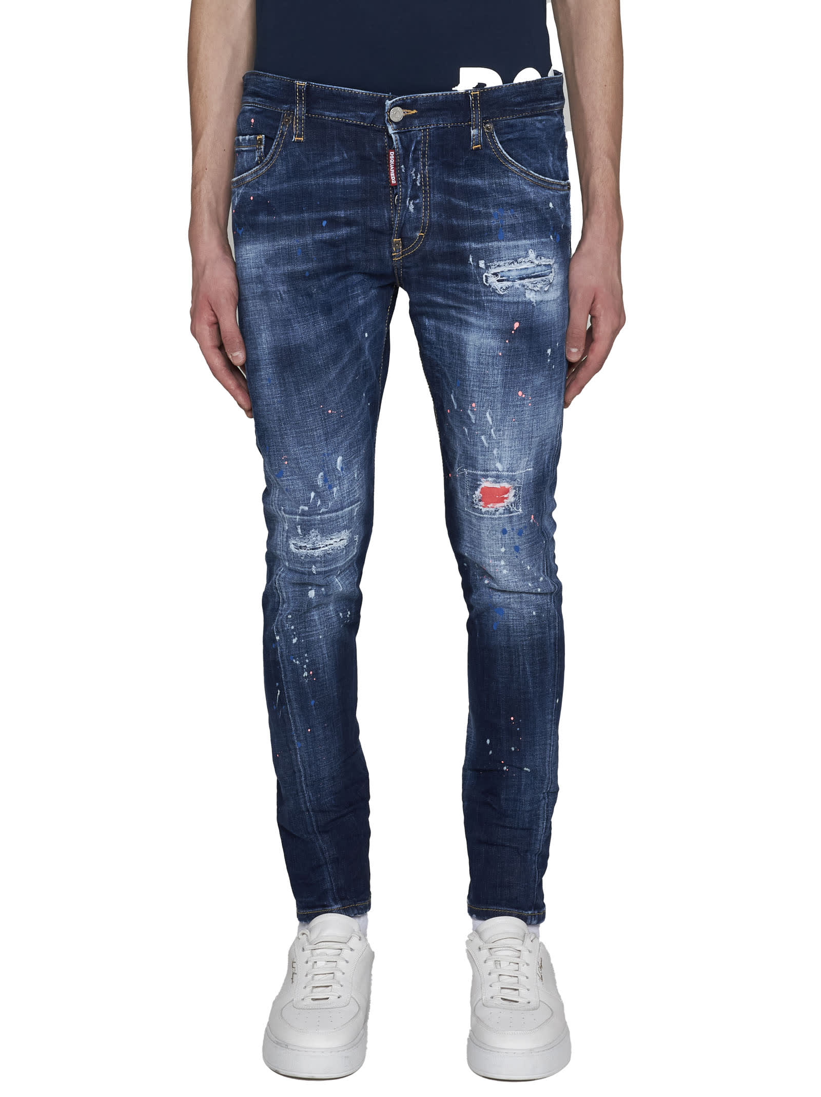 Shop Dsquared2 Jeans In Blue