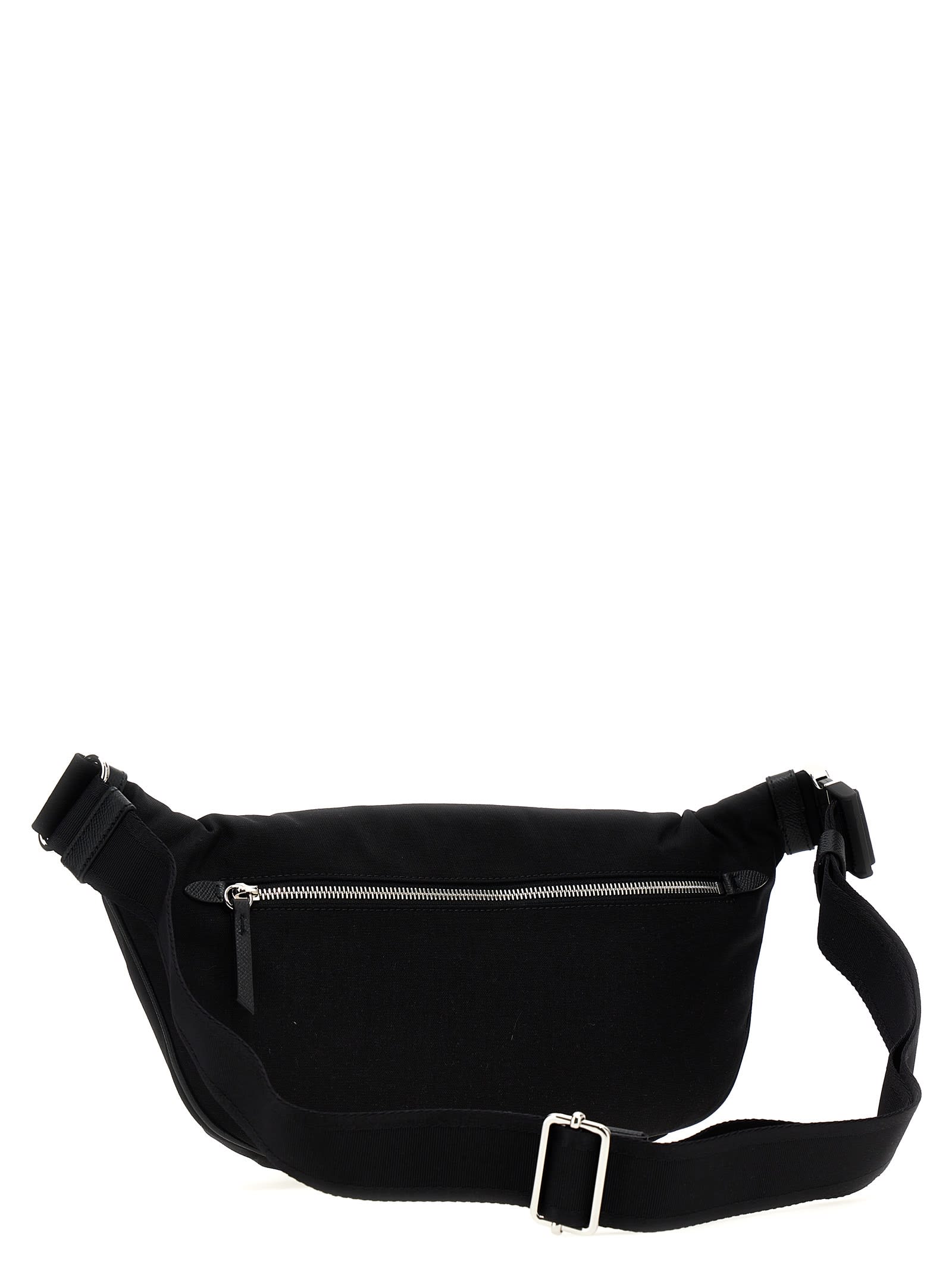 Shop Maison Margiela Glam Slam Belt Bag Fanny Pack In Black