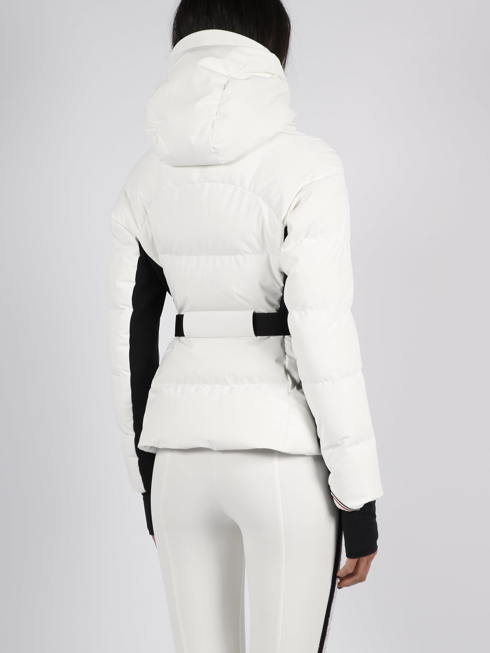 Shop Moncler Guyane Down Jacket In White