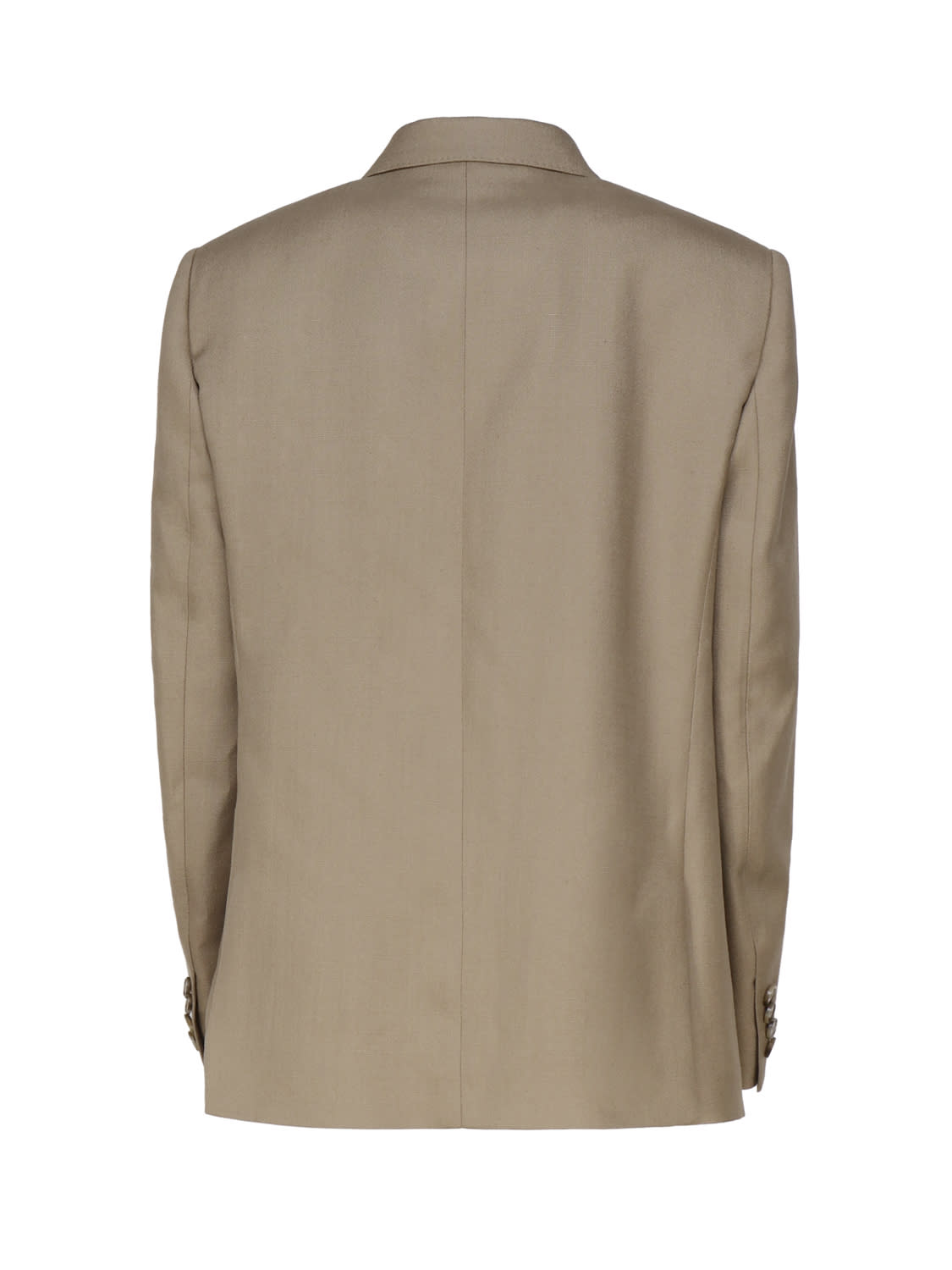 Stella Mccartney Single-breasted Blazer In Olive