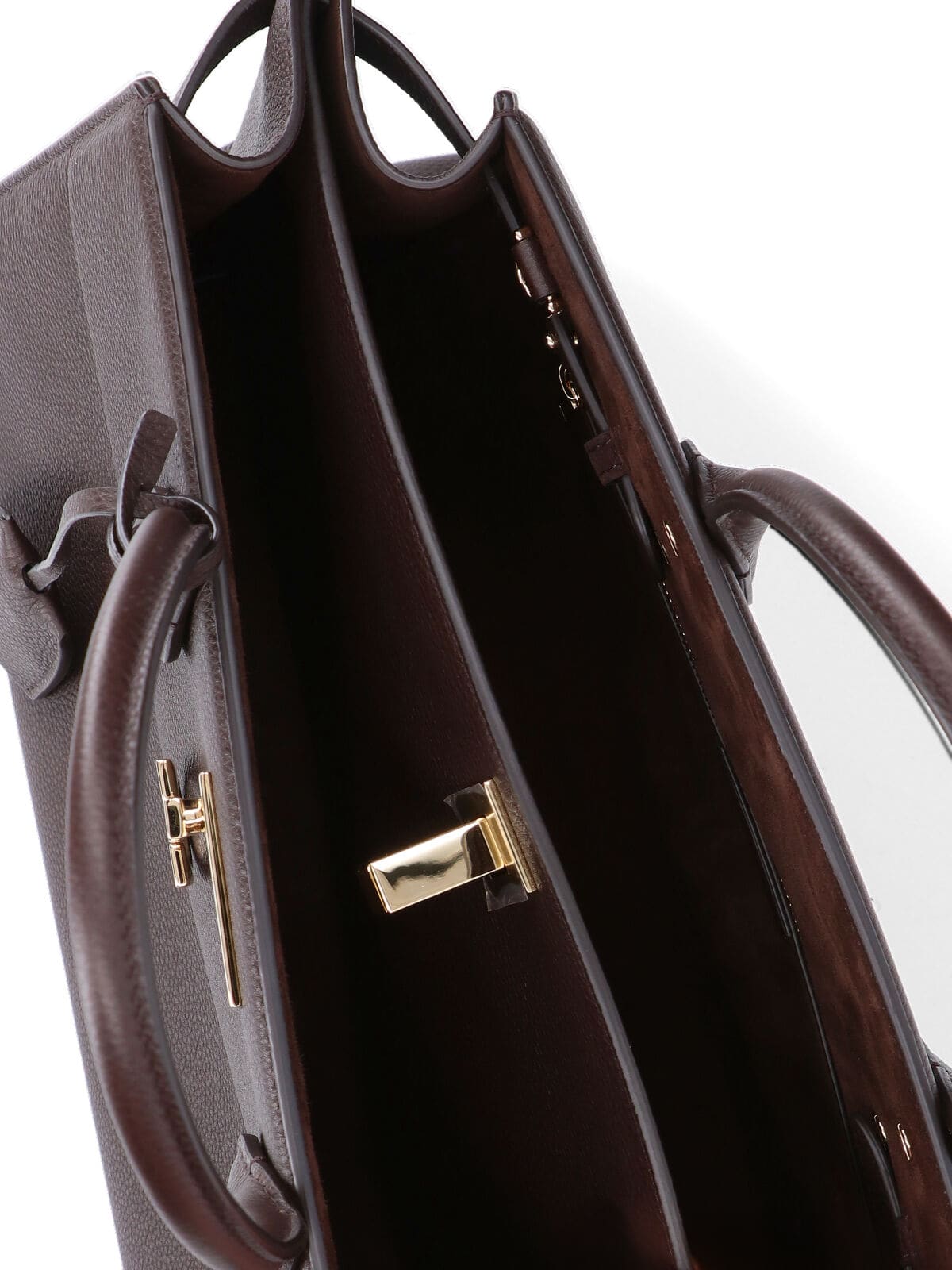 Ferragamo Studio Soft Large Bag In Brown